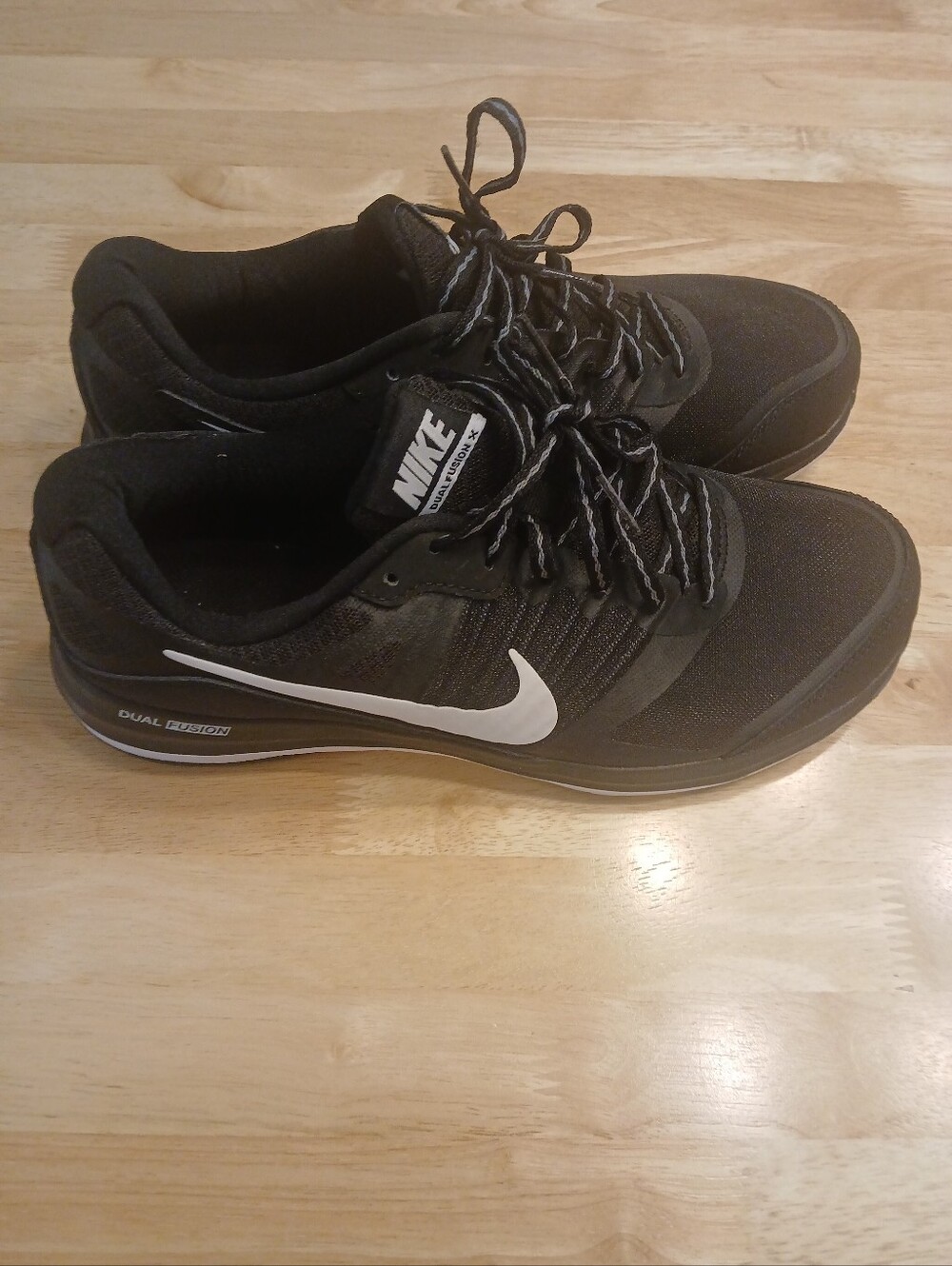 Nike Black and White Men’s Dual Fusion Trainer